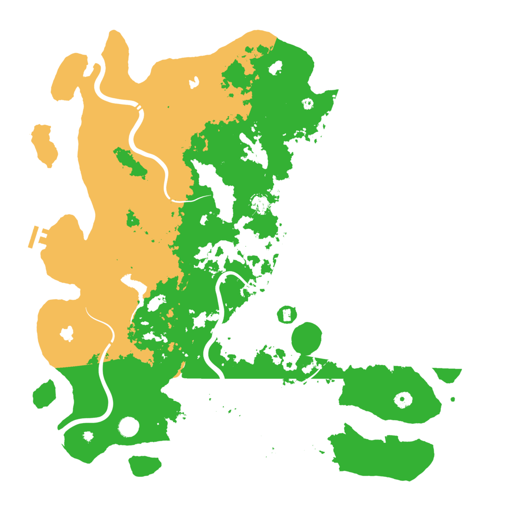 Biome Rust Map: Procedural Map, Size: 4500, Seed: 854858399