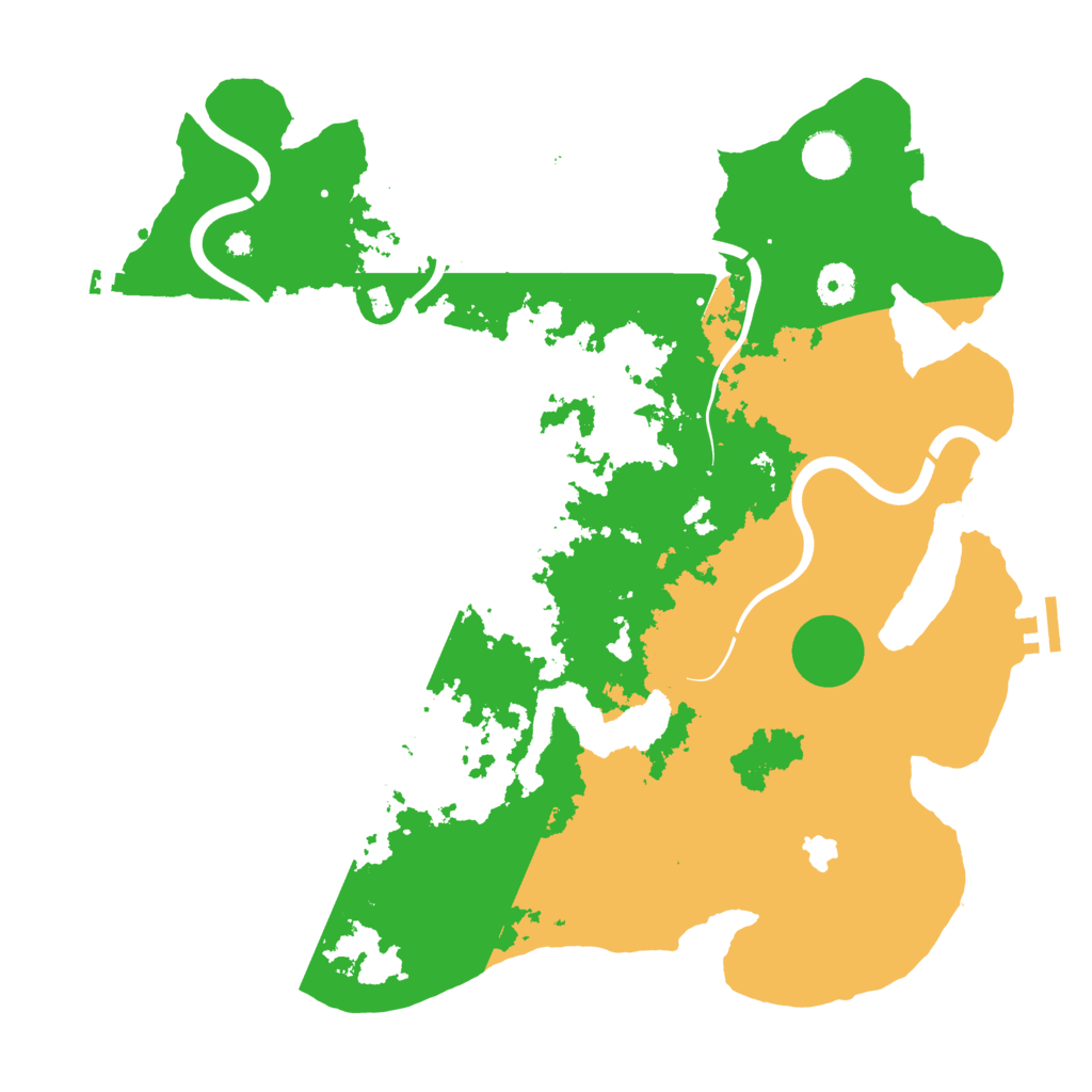 Biome Rust Map: Procedural Map, Size: 4000, Seed: 293857901
