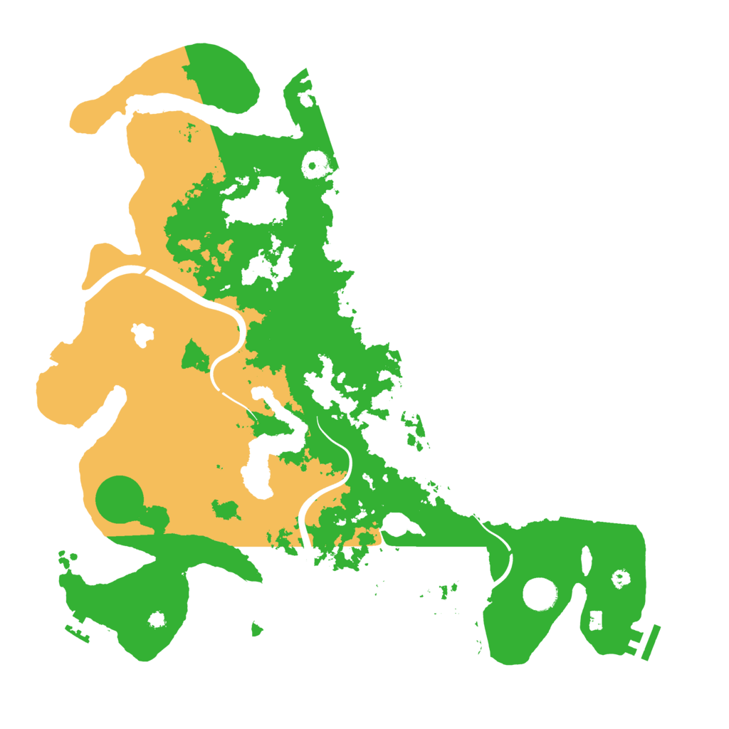 Biome Rust Map: Procedural Map, Size: 4000, Seed: 805463320