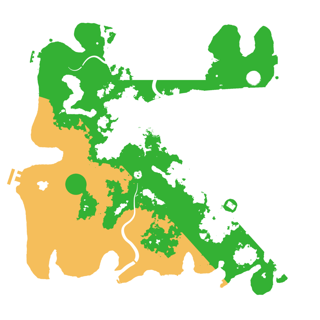 Biome Rust Map: Procedural Map, Size: 4000, Seed: 512995855