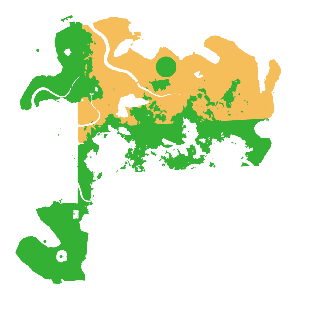 Biome Rust Map: Procedural Map, Size: 4000, Seed: 254412855
