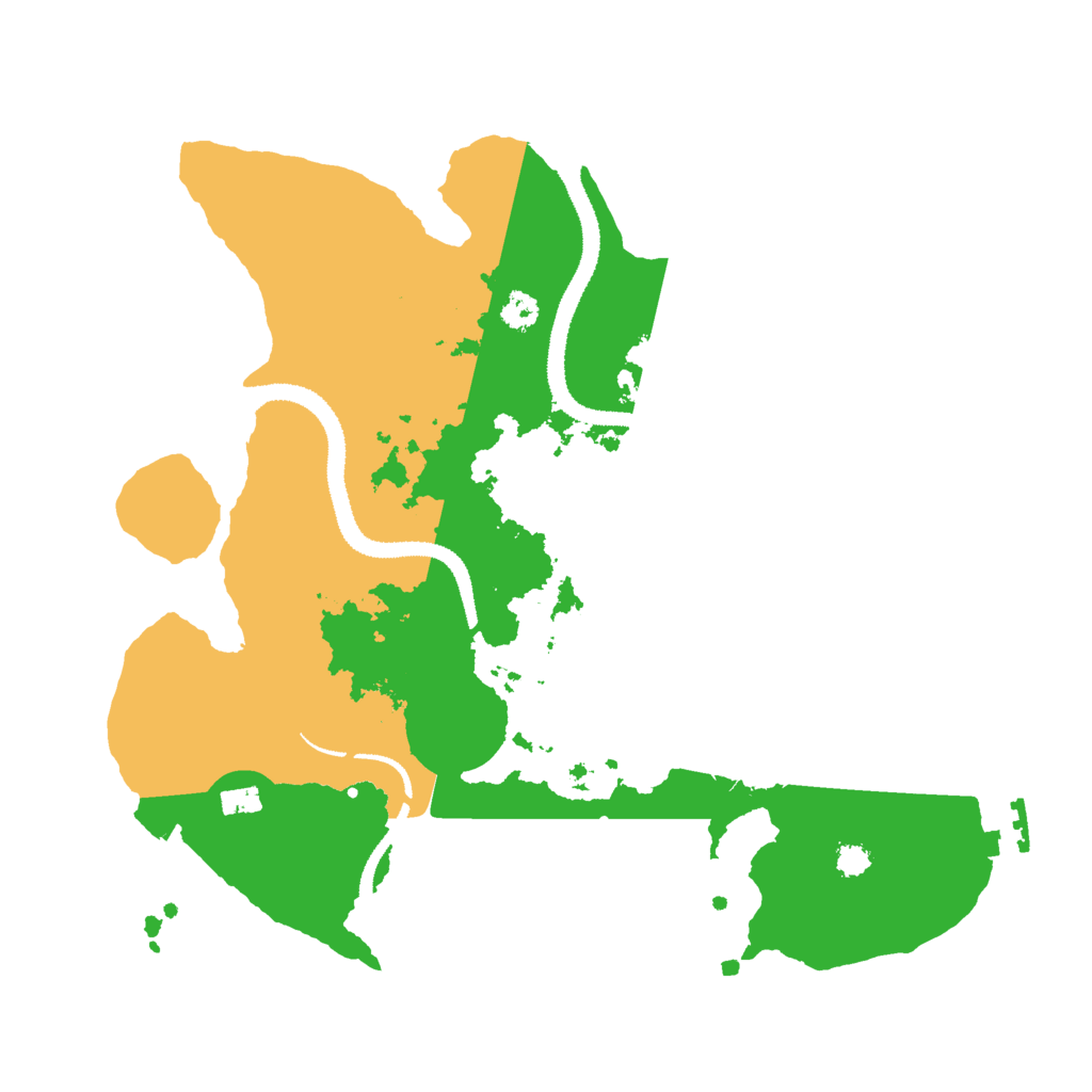 Biome Rust Map: Procedural Map, Size: 3000, Seed: 71752