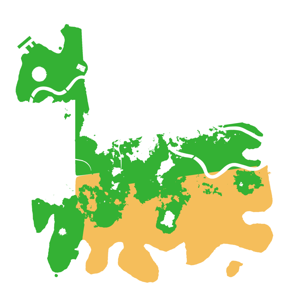 Biome Rust Map: Procedural Map, Size: 3750, Seed: 1032833777