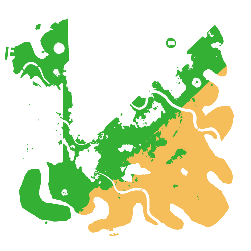 Biome Rust Map: Procedural Map, Size: 4000, Seed: 1075607710