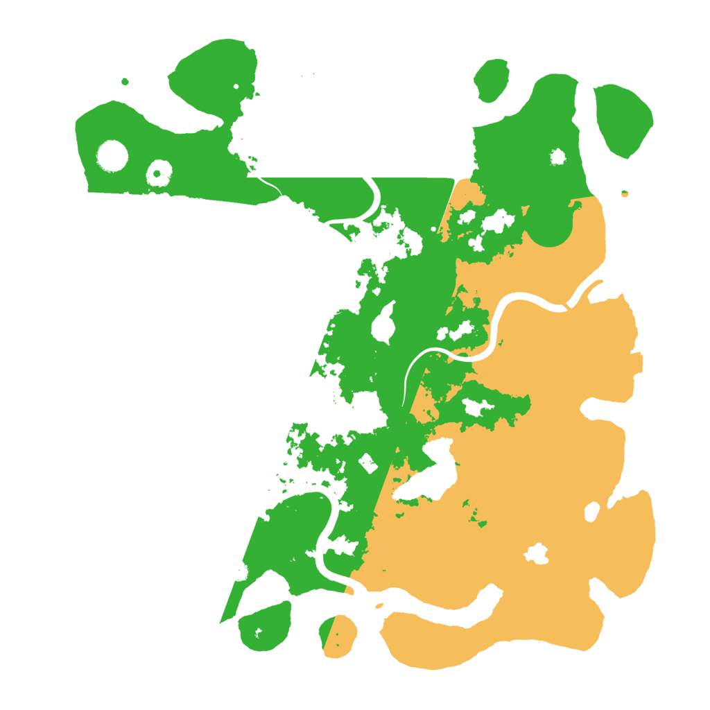 Biome Rust Map: Procedural Map, Size: 4000, Seed: 413149851