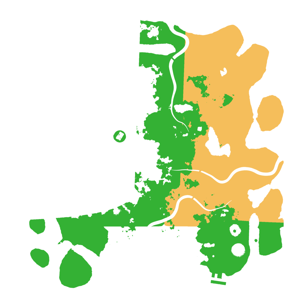 Biome Rust Map: Procedural Map, Size: 4000, Seed: 616282817