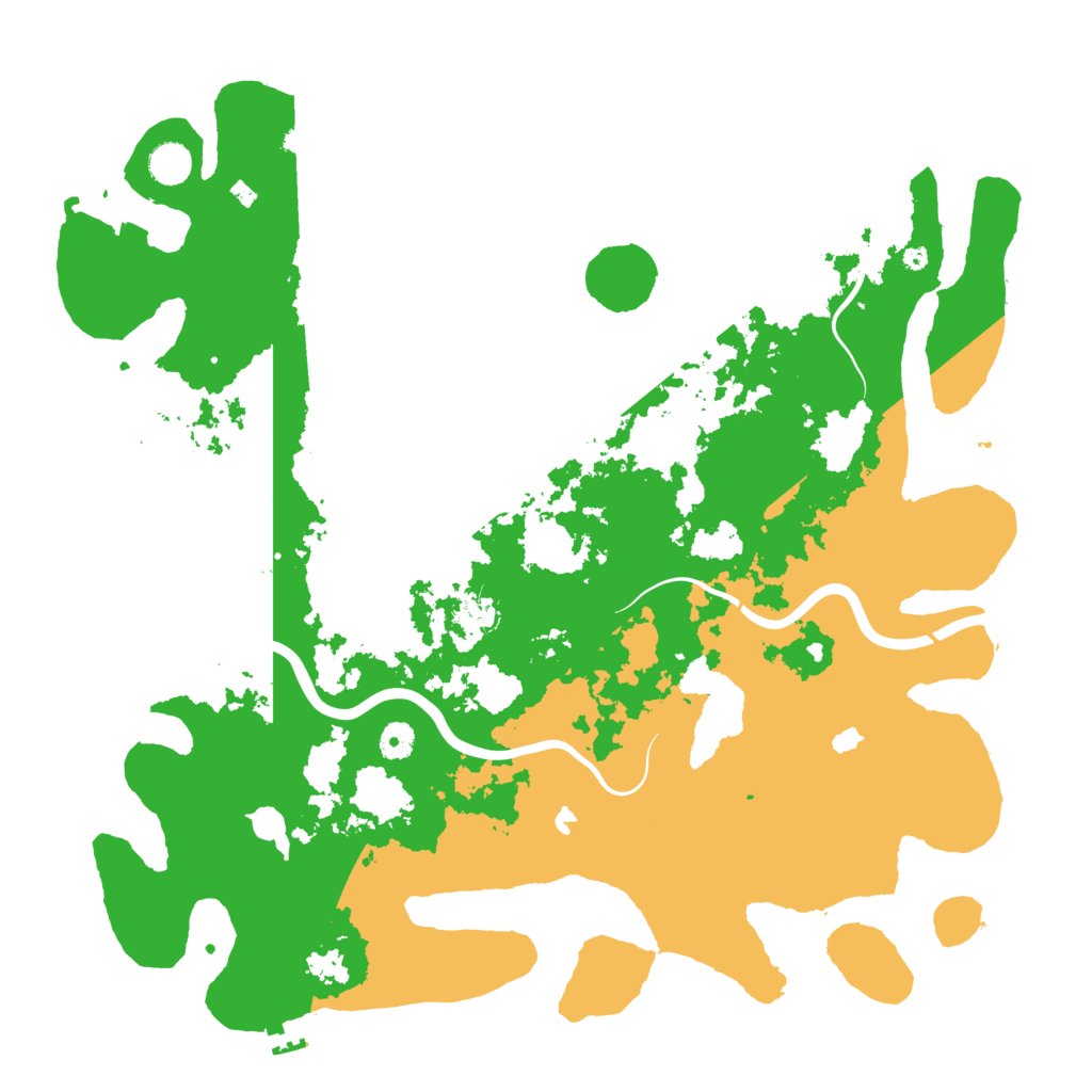 Biome Rust Map: Procedural Map, Size: 4500, Seed: 229810112