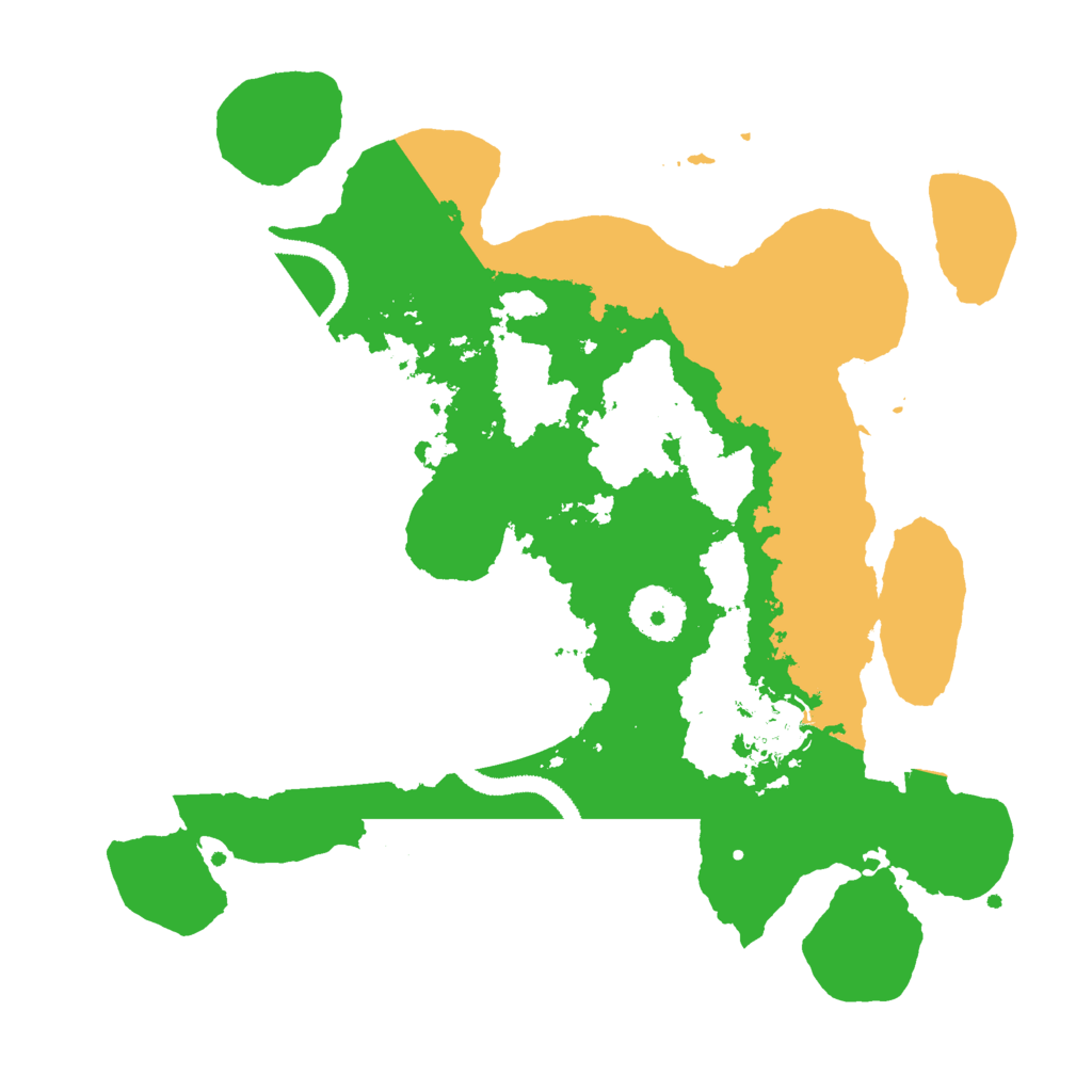 Biome Rust Map: Procedural Map, Size: 3000, Seed: 768724360