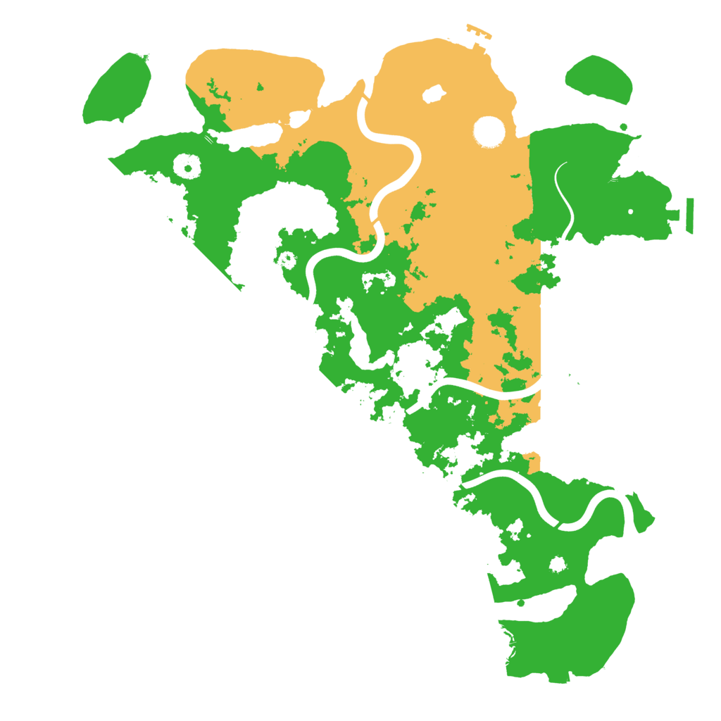 Biome Rust Map: Procedural Map, Size: 4000, Seed: 70659686