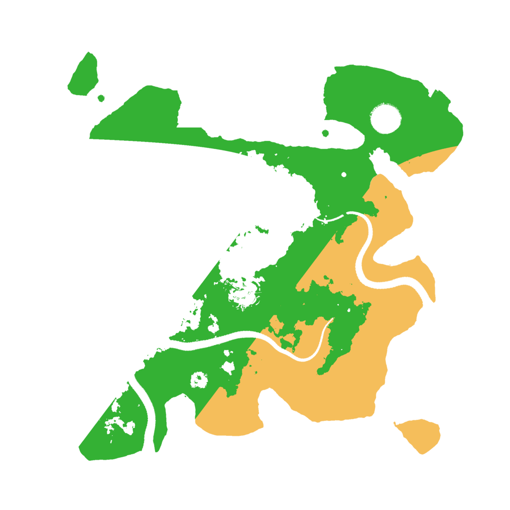 Biome Rust Map: Procedural Map, Size: 3000, Seed: 731527849