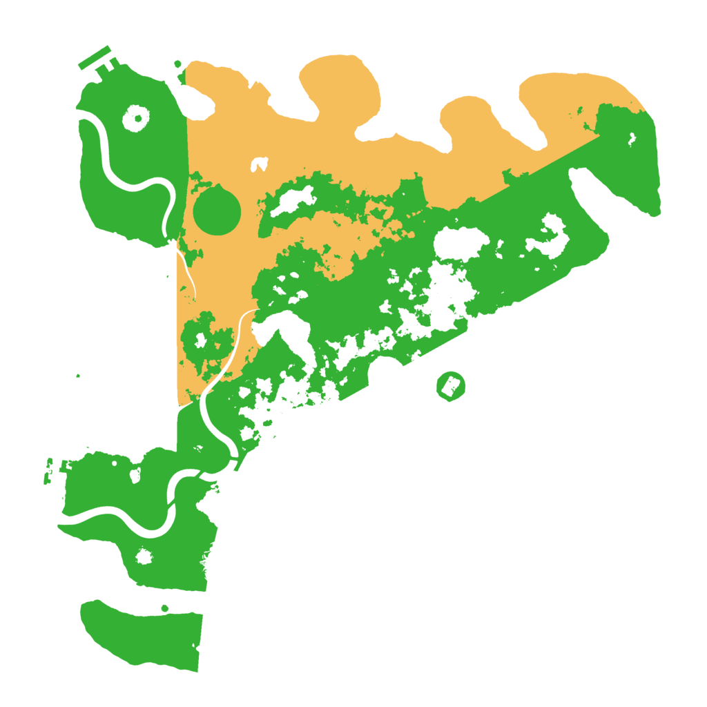 Biome Rust Map: Procedural Map, Size: 4000, Seed: 706926079