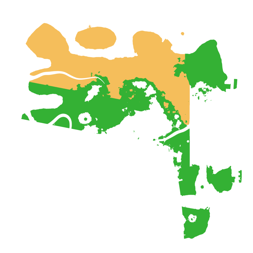 Biome Rust Map: Procedural Map, Size: 3100, Seed: 1802961113