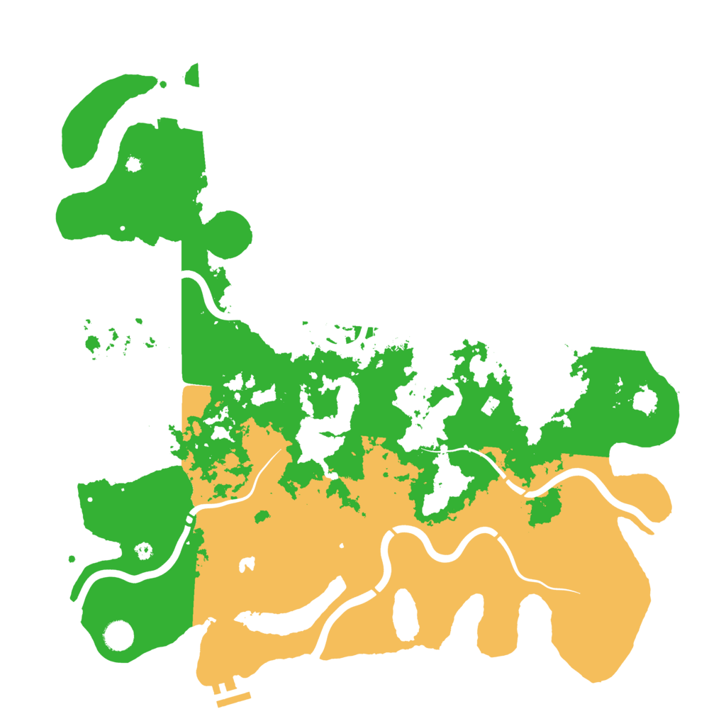 Biome Rust Map: Procedural Map, Size: 4250, Seed: 98753