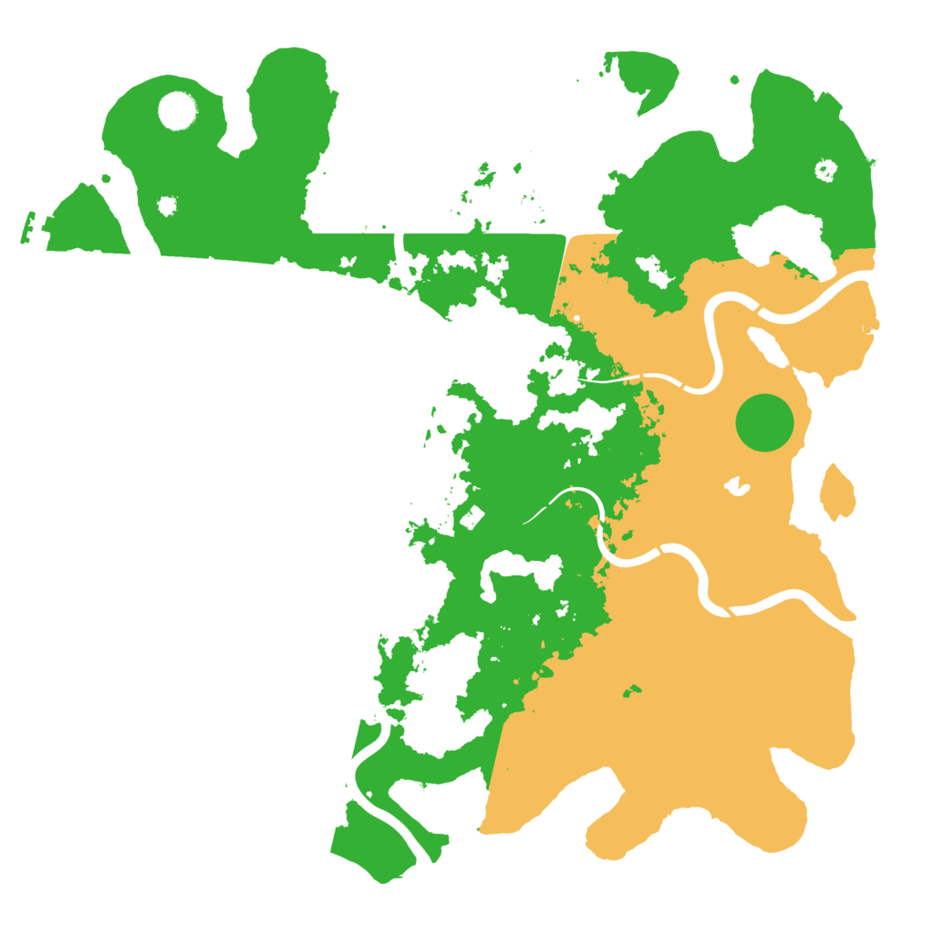 Biome Rust Map: Procedural Map, Size: 4250, Seed: 336822083