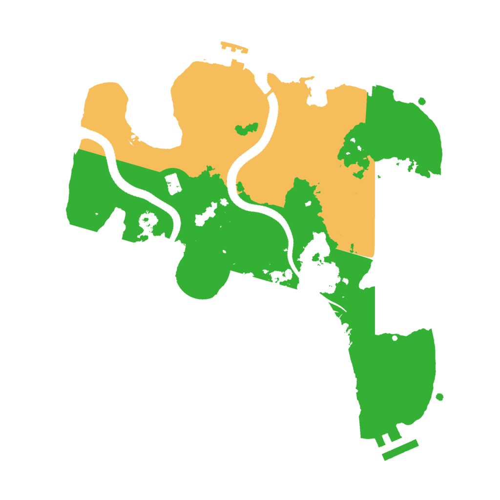Biome Rust Map: Procedural Map, Size: 2700, Seed: 1776340882