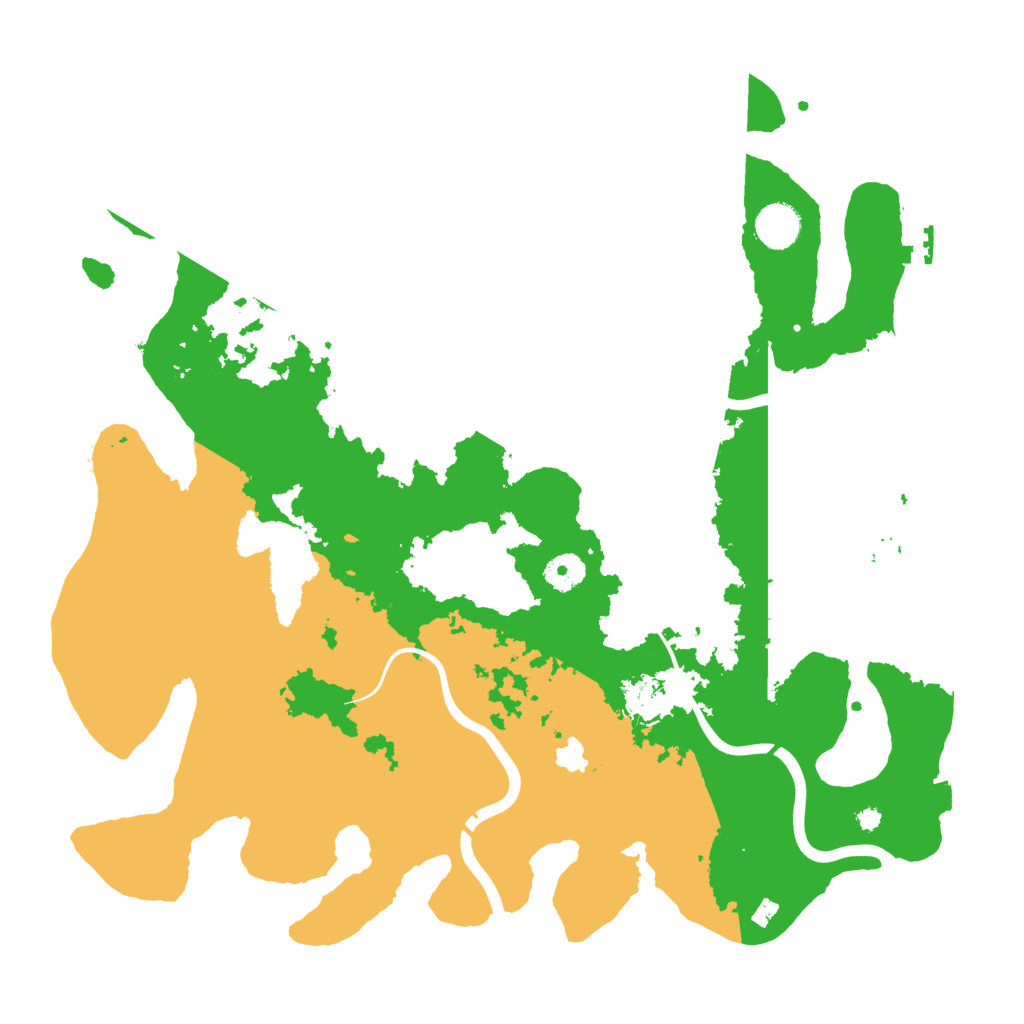 Biome Rust Map: Procedural Map, Size: 4000, Seed: 1307326089