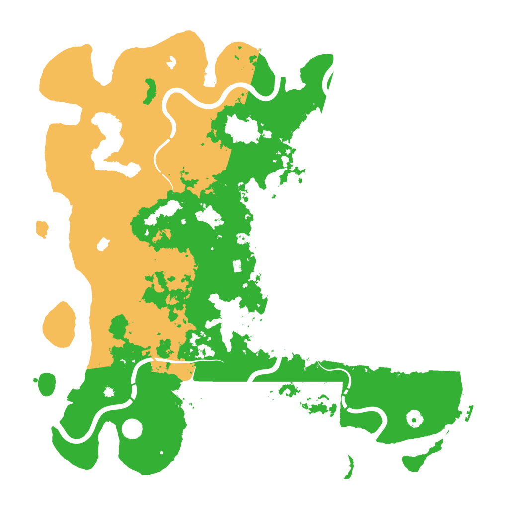 Biome Rust Map: Procedural Map, Size: 4500, Seed: 1087554087