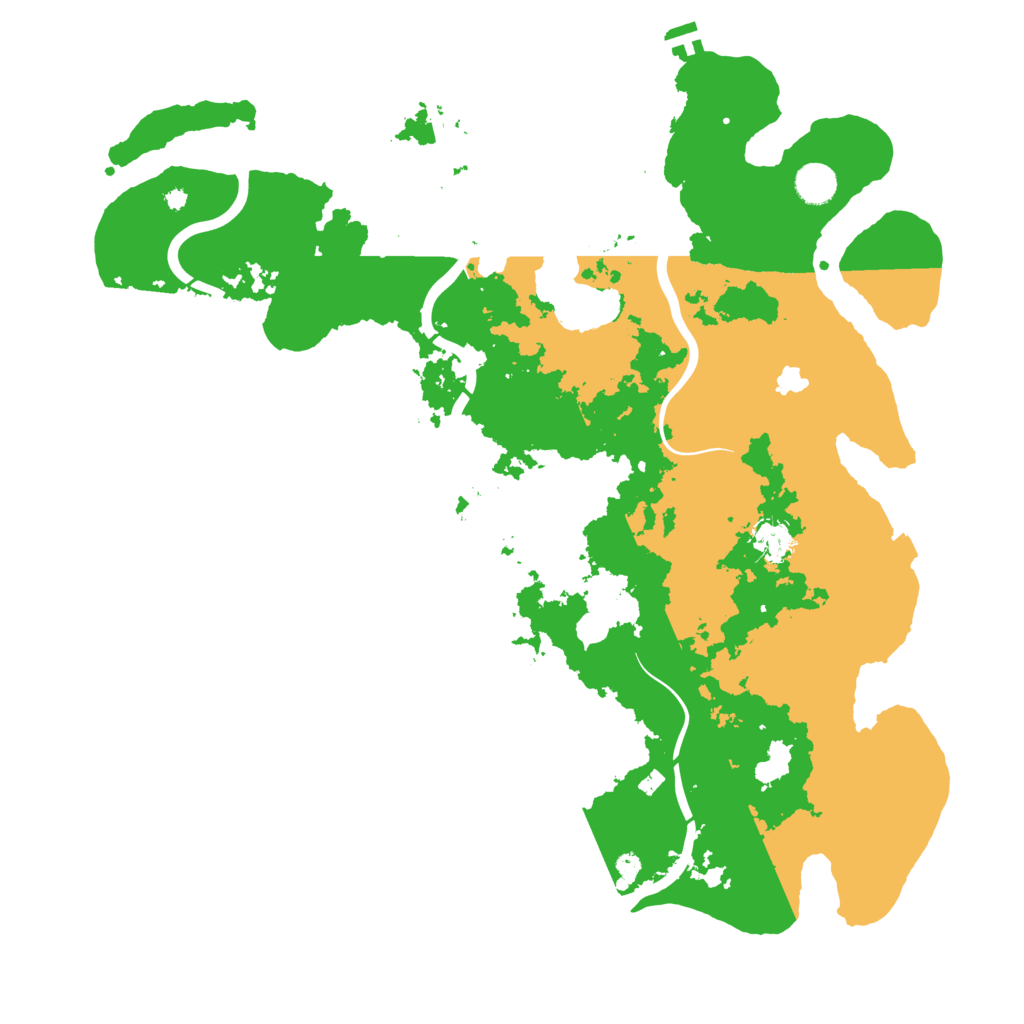 Biome Rust Map: Procedural Map, Size: 4350, Seed: 16042026