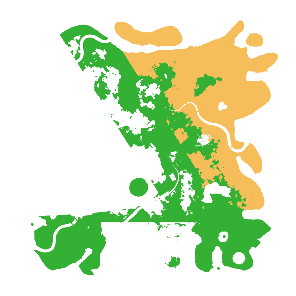 Biome Rust Map: Procedural Map, Size: 4250, Seed: 1304546005