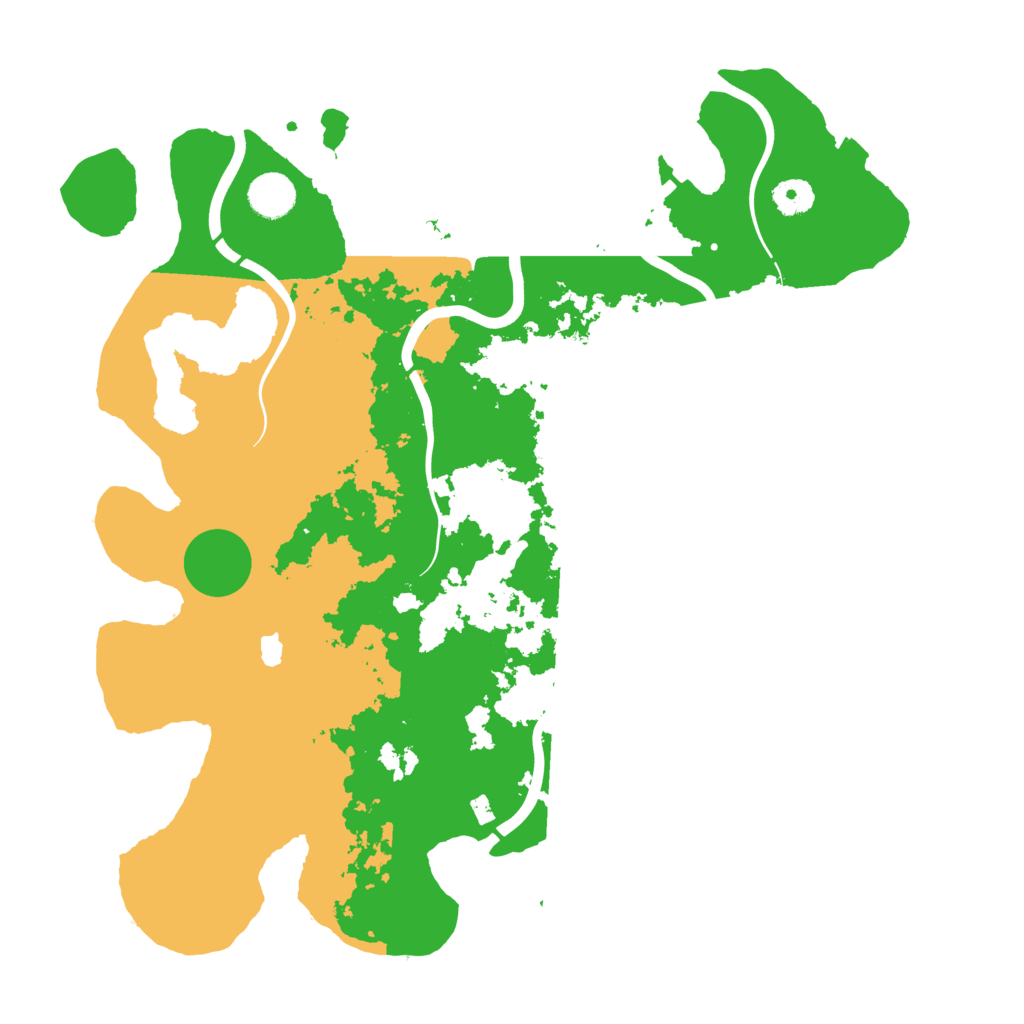 Biome Rust Map: Procedural Map, Size: 4000, Seed: 49823