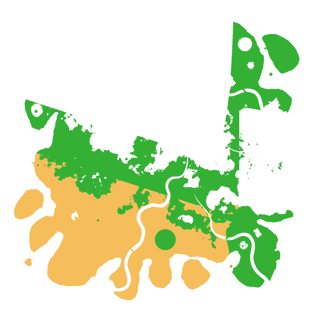 Biome Rust Map: Procedural Map, Size: 4050, Seed: 1952009822
