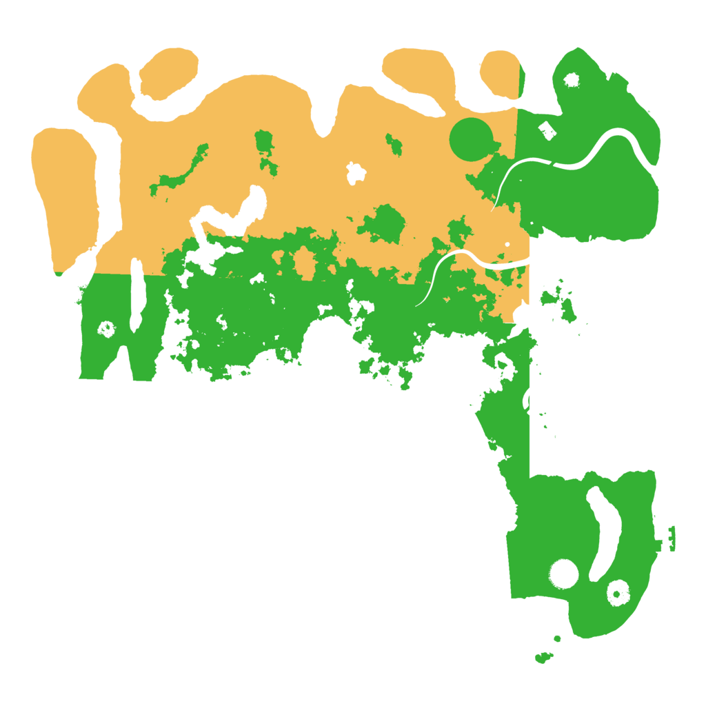Biome Rust Map: Procedural Map, Size: 4250, Seed: 643835768
