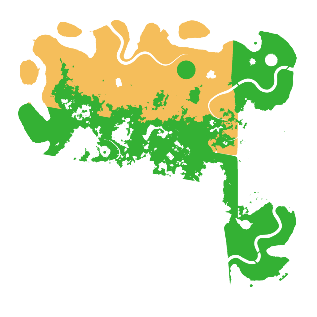 Biome Rust Map: Procedural Map, Size: 4500, Seed: 546140056