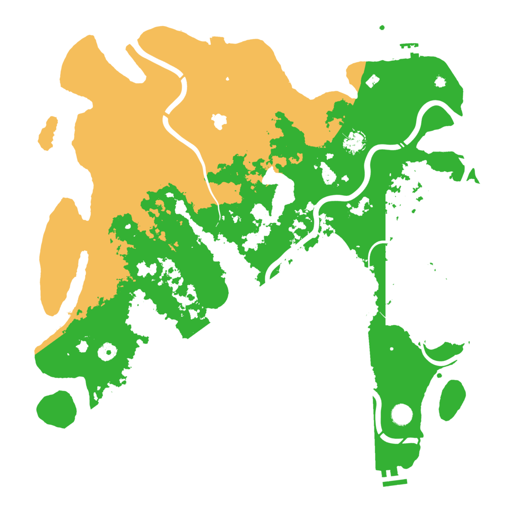 Biome Rust Map: Procedural Map, Size: 4250, Seed: 948363605