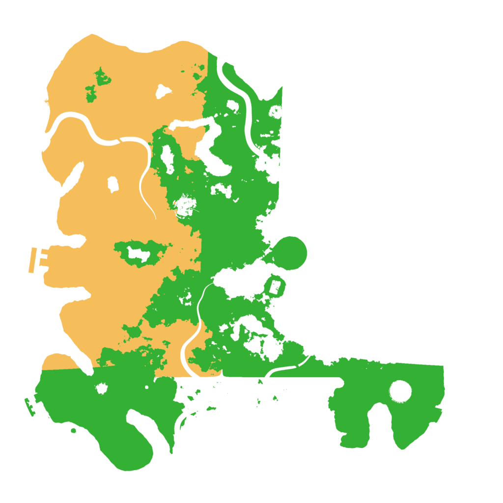Biome Rust Map: Procedural Map, Size: 4000, Seed: 603201725