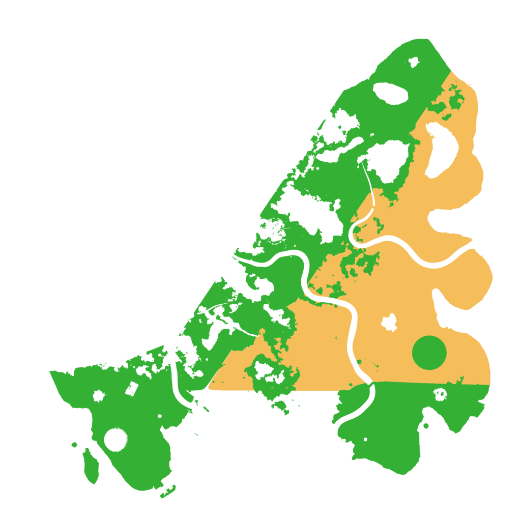 Biome Rust Map: Procedural Map, Size: 4000, Seed: 1908658256
