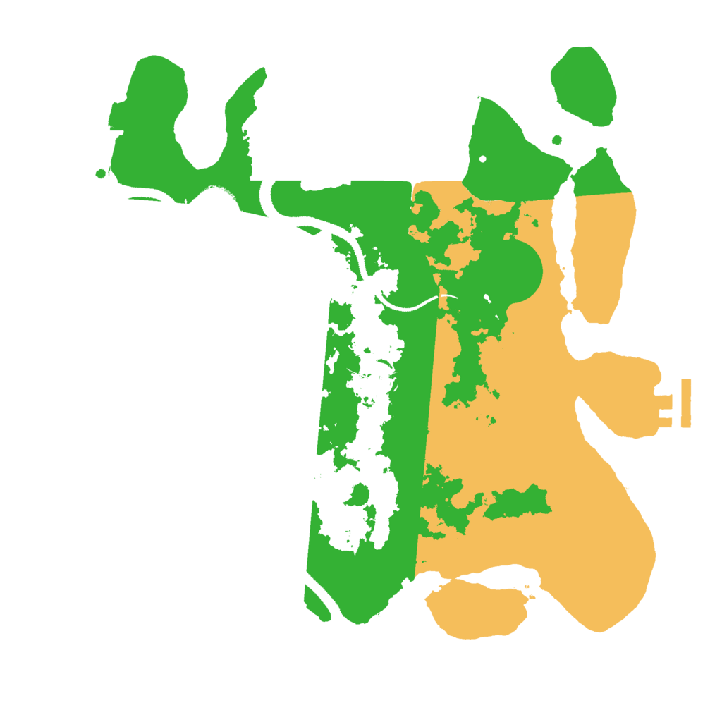 Biome Rust Map: Procedural Map, Size: 3000, Seed: 862959218