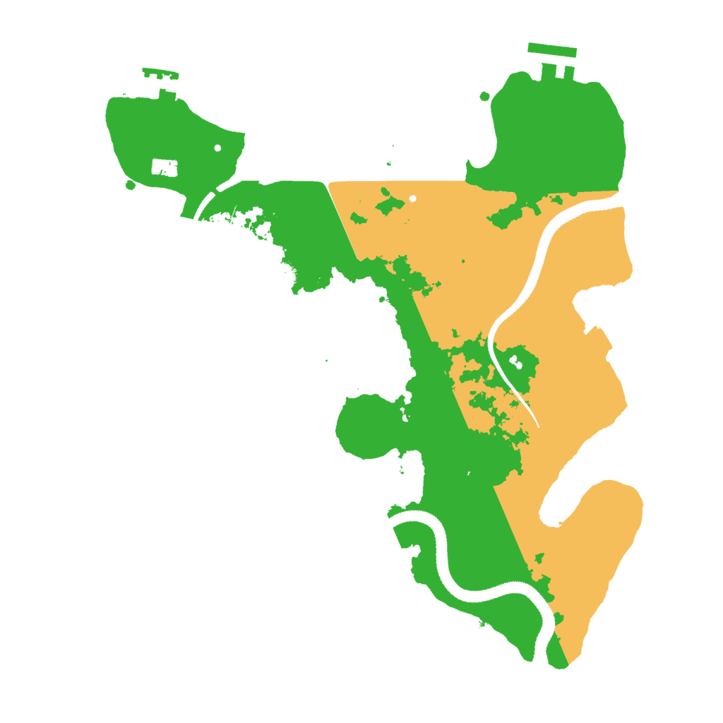 Biome Rust Map: Procedural Map, Size: 3000, Seed: 1868910976