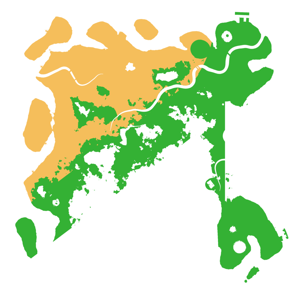 Biome Rust Map: Procedural Map, Size: 4250, Seed: 1195146761