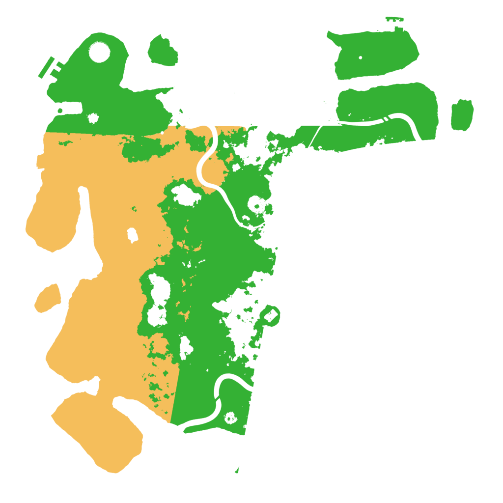 Biome Rust Map: Procedural Map, Size: 4250, Seed: 1190675965