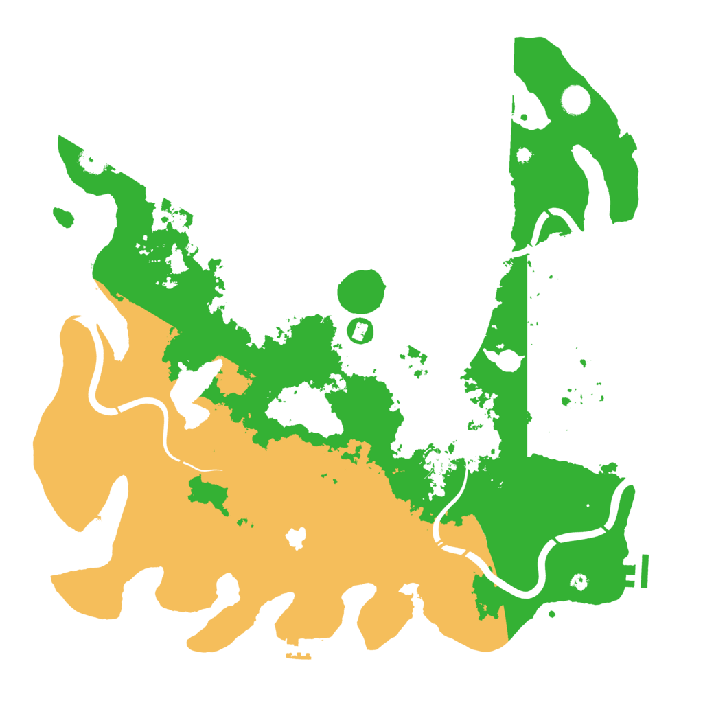 Biome Rust Map: Procedural Map, Size: 4250, Seed: 1307326089
