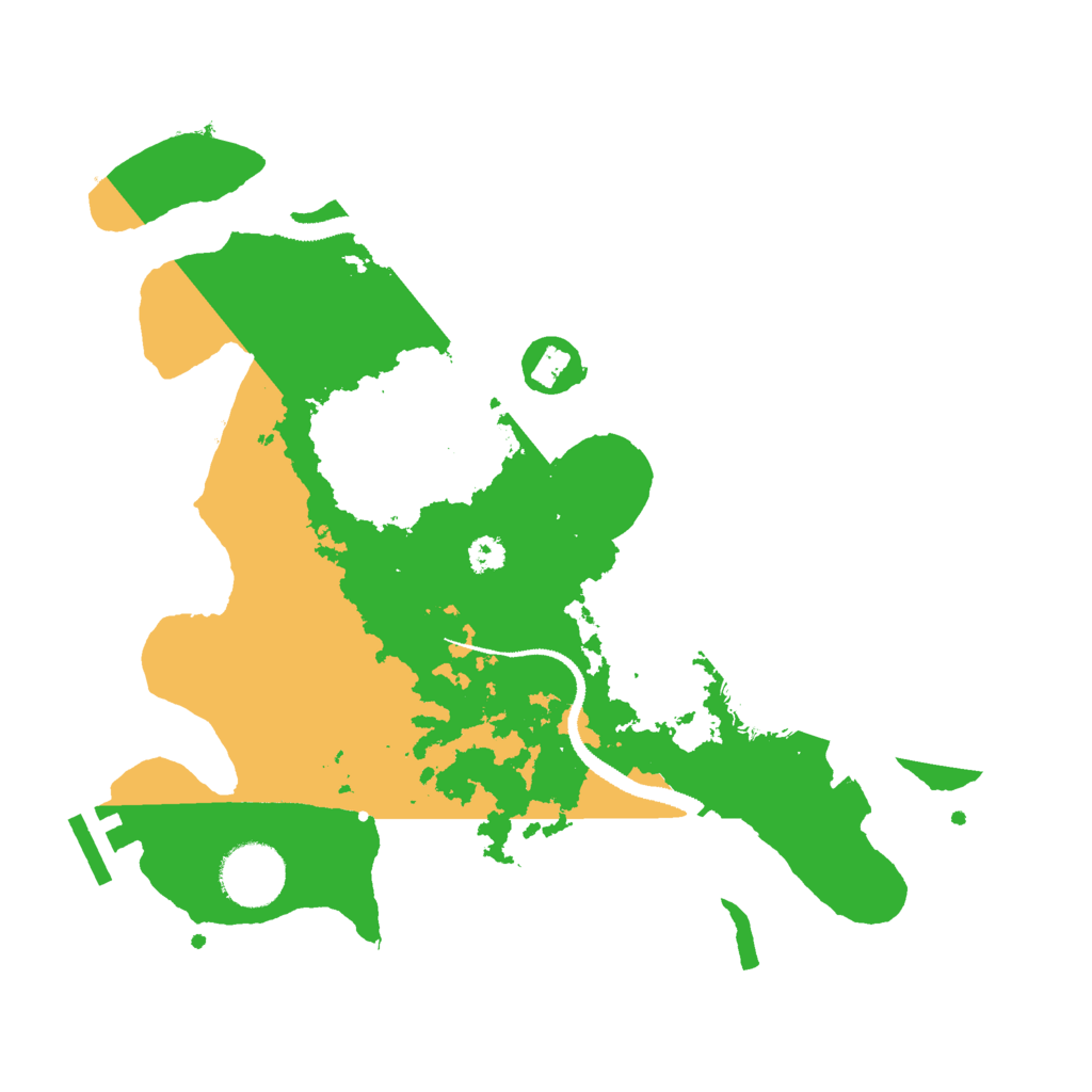 Biome Rust Map: Procedural Map, Size: 3000, Seed: 809205