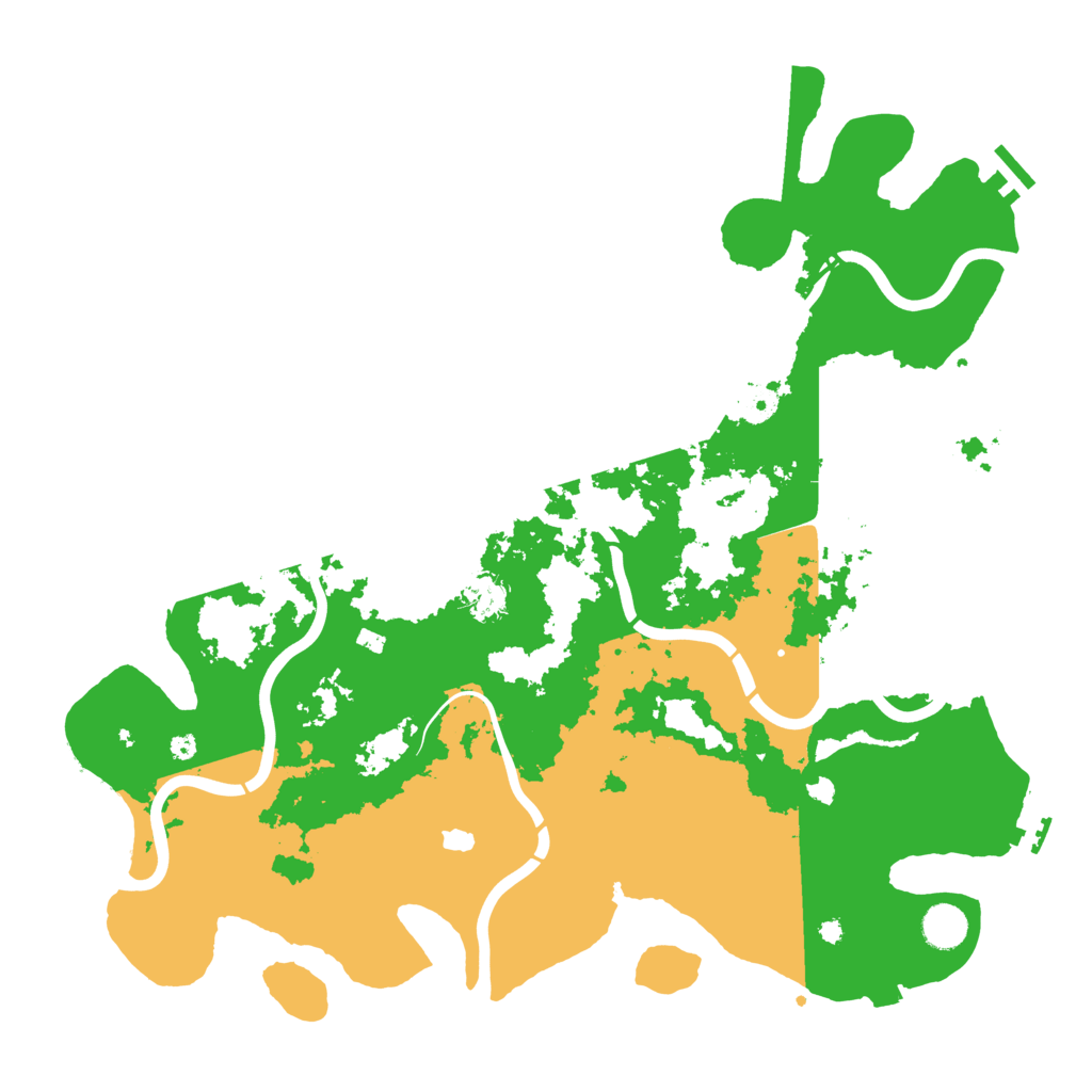 Biome Rust Map: Procedural Map, Size: 4250, Seed: 1279326863