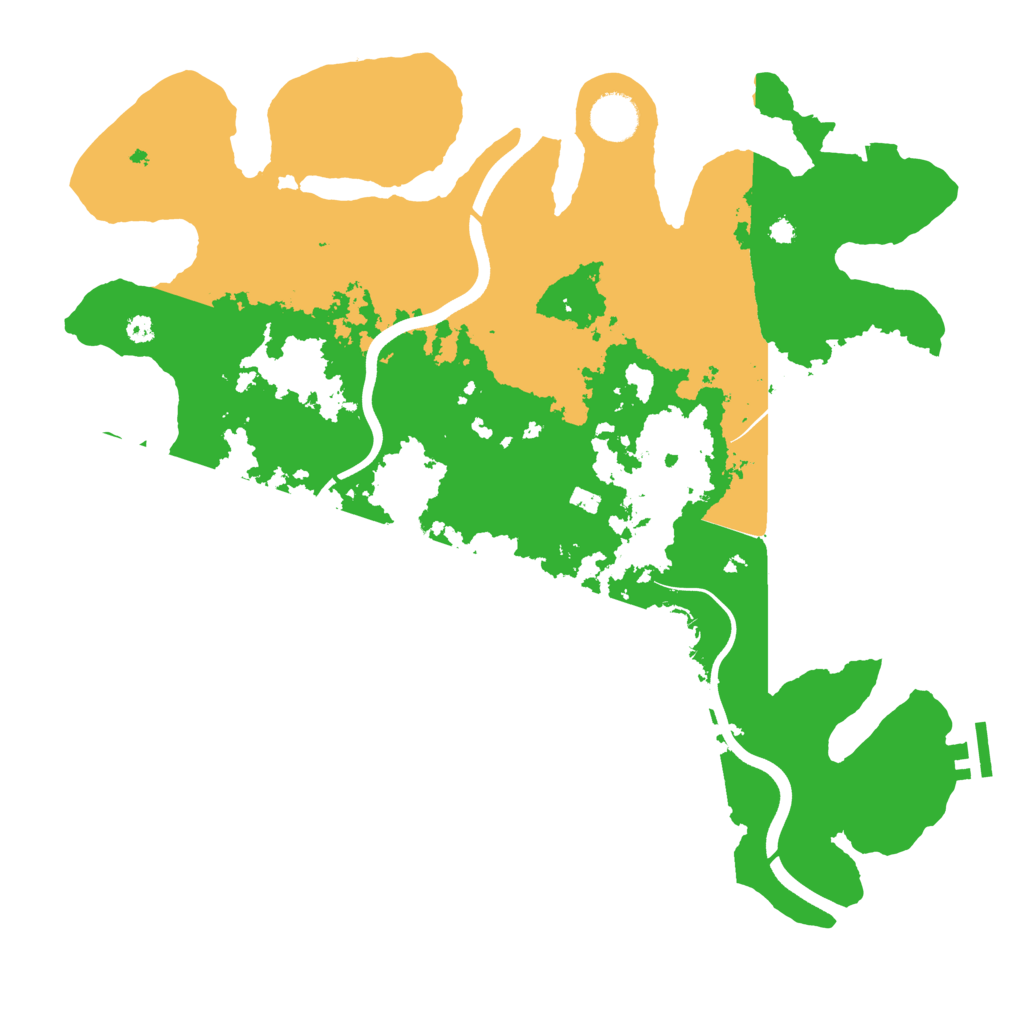 Biome Rust Map: Procedural Map, Size: 3750, Seed: 1329850613