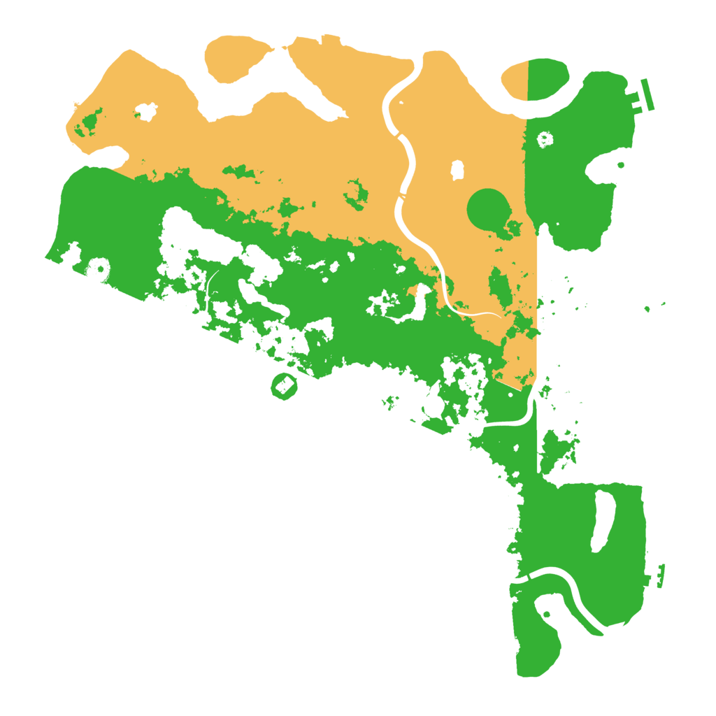 Biome Rust Map: Procedural Map, Size: 4500, Seed: 1566776036