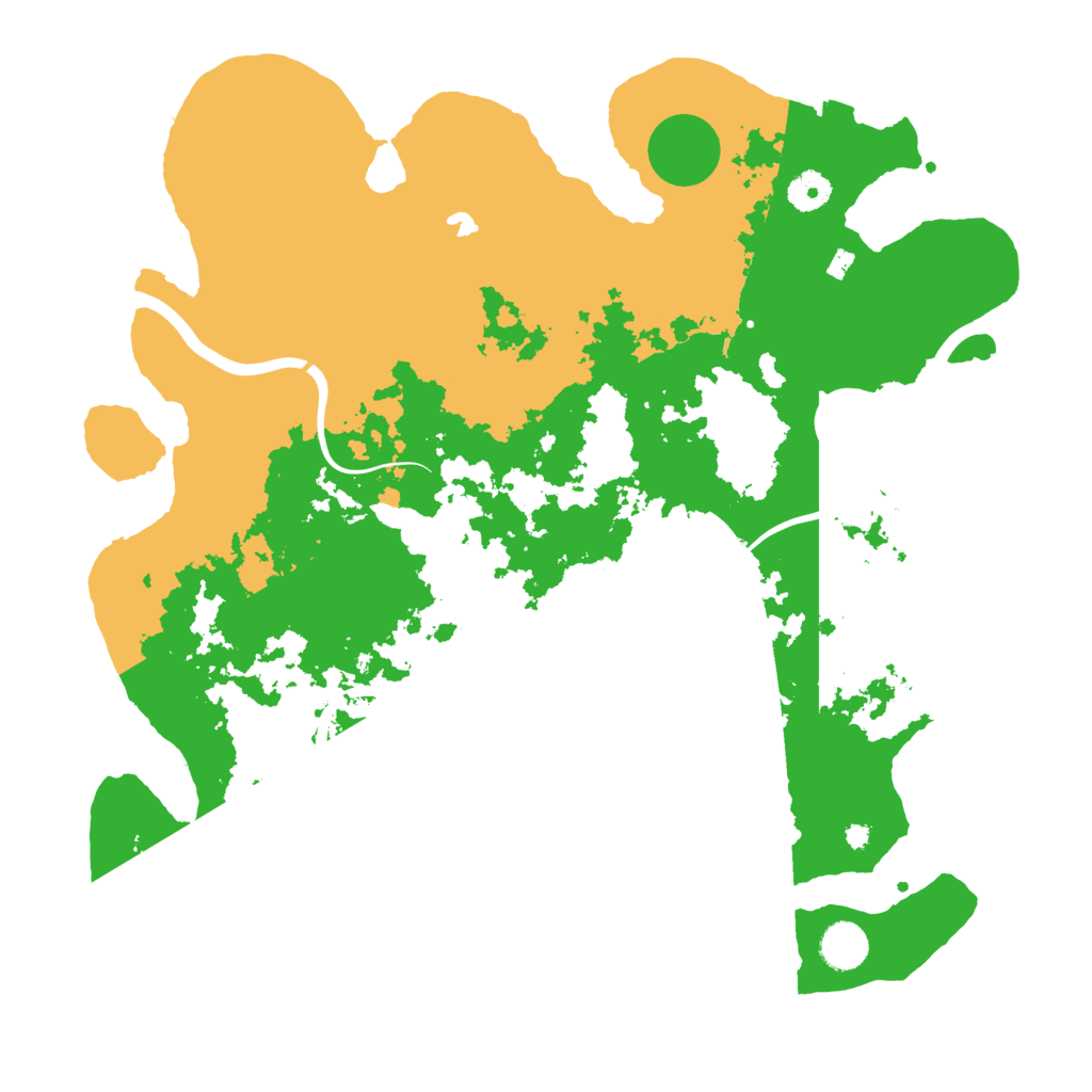 Biome Rust Map: Procedural Map, Size: 4000, Seed: 139058718