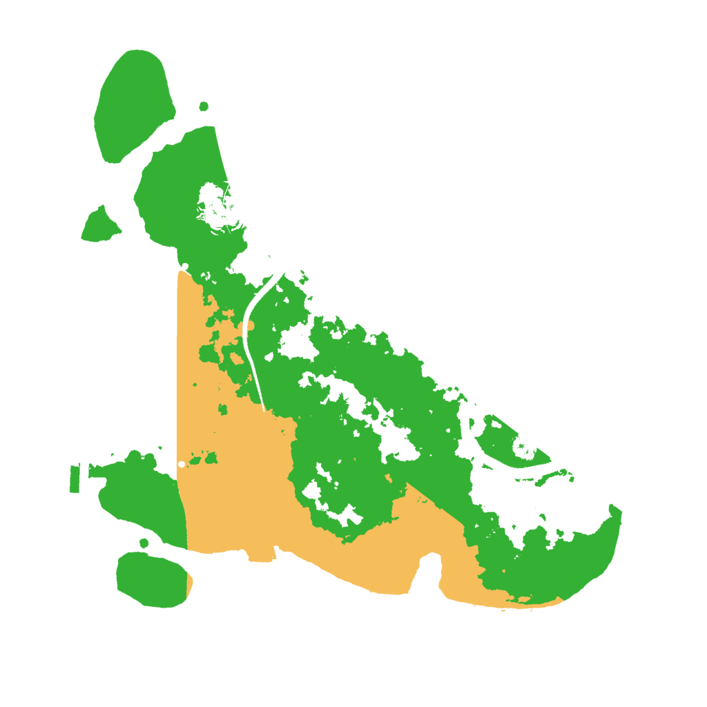 Biome Rust Map: Procedural Map, Size: 3000, Seed: 87302430