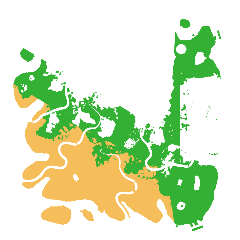 Biome Rust Map: Procedural Map, Size: 4250, Seed: 1984150636