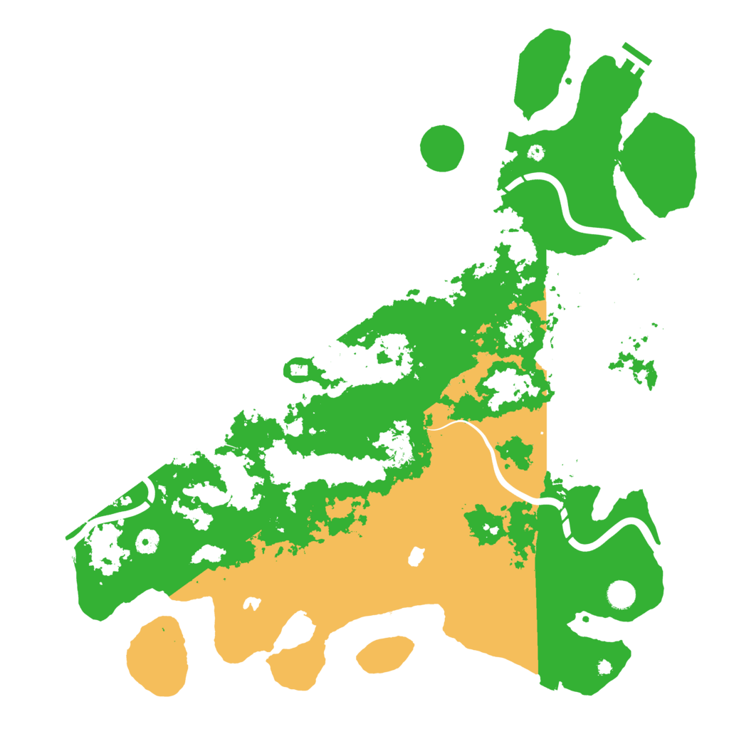 Biome Rust Map: Procedural Map, Size: 4500, Seed: 468118570