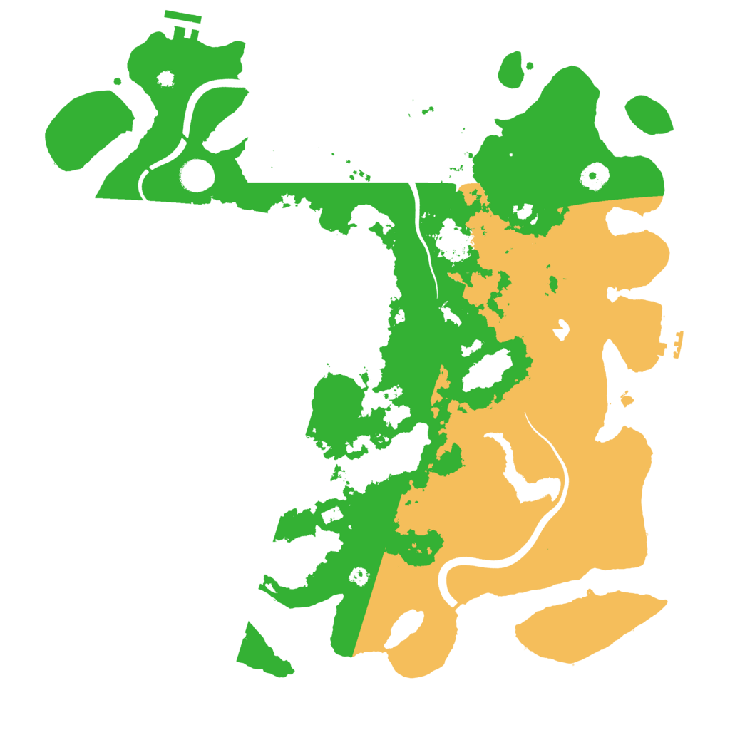 Biome Rust Map: Procedural Map, Size: 4000, Seed: 1022920339