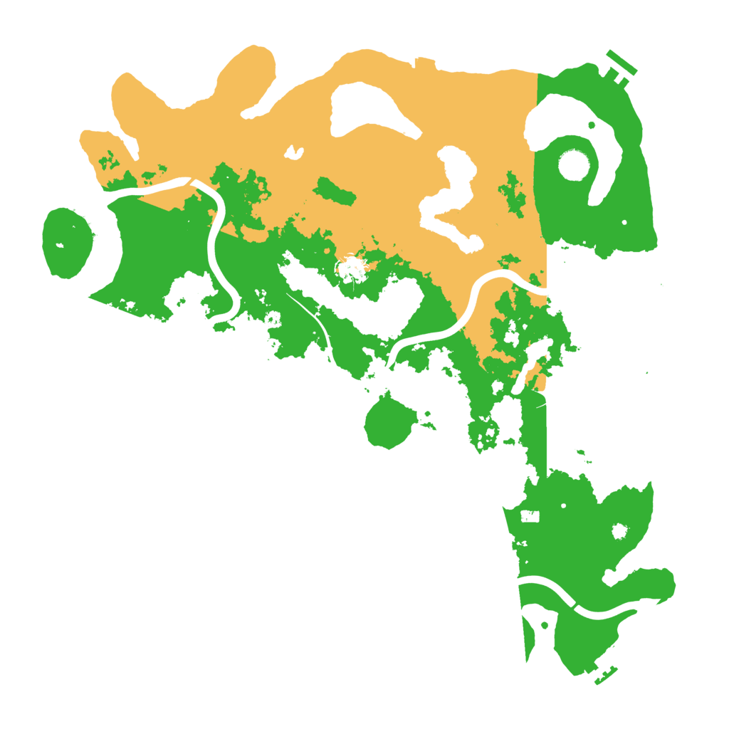 Biome Rust Map: Procedural Map, Size: 4200, Seed: 1493491713