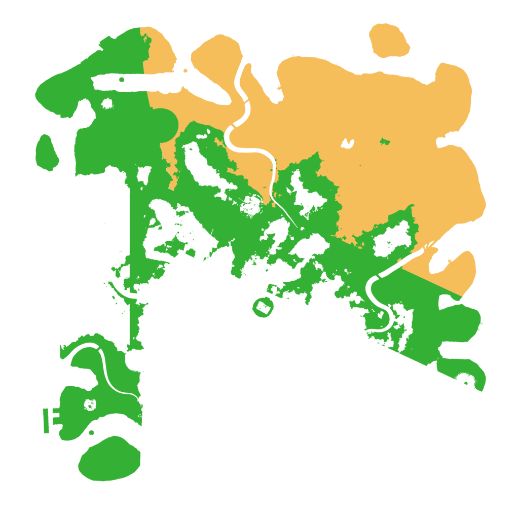 Biome Rust Map: Procedural Map, Size: 4250, Seed: 13340701