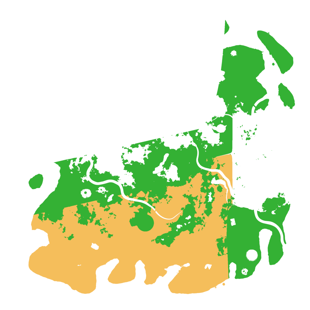 Biome Rust Map: Procedural Map, Size: 4800, Seed: 167959647