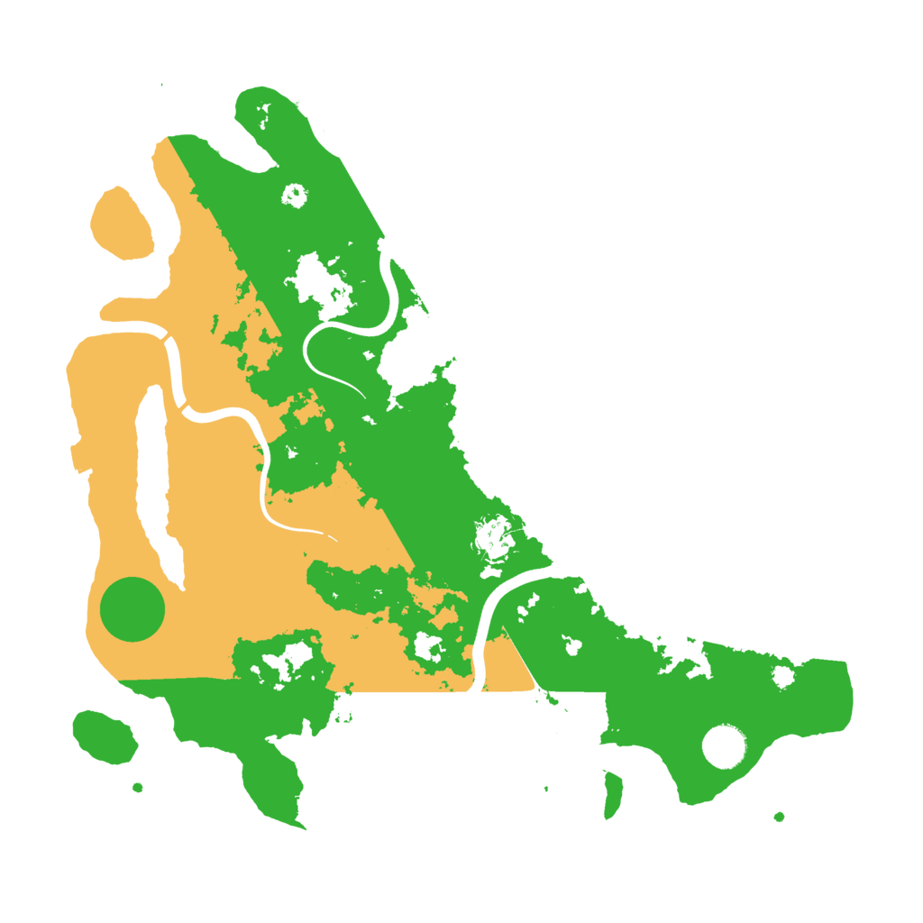 Biome Rust Map: Procedural Map, Size: 3750, Seed: 1586468020