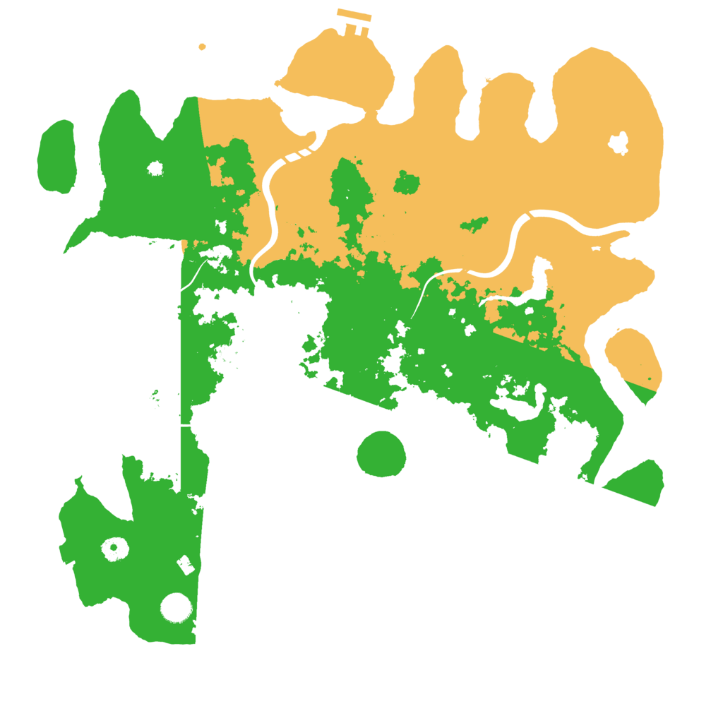 Biome Rust Map: Procedural Map, Size: 4250, Seed: 32179848
