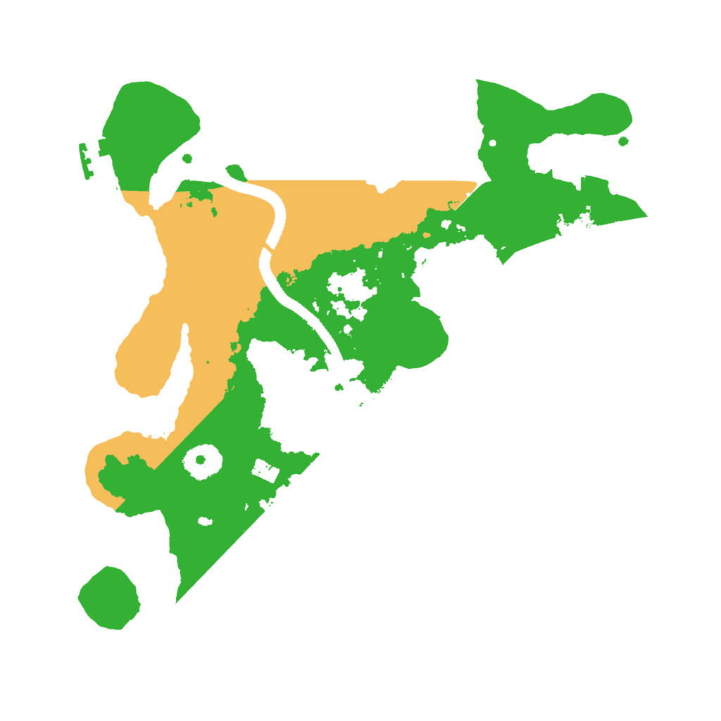 Biome Rust Map: Procedural Map, Size: 3000, Seed: 115014053